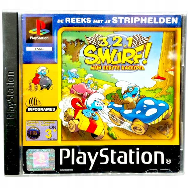 3.2.1 Smurf PlayStation (PSX) boxed copy #3