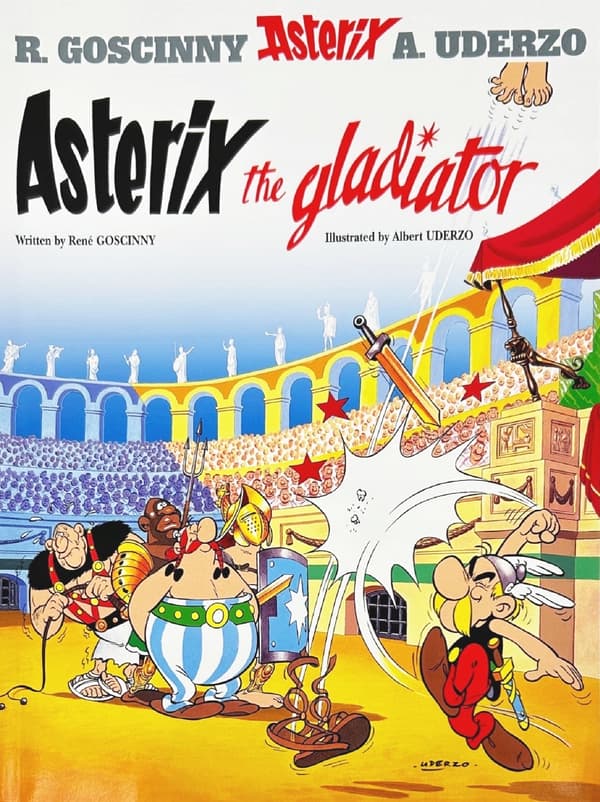 ASTERIX THE GLADIATOR – René Goscinny (BOOK)
