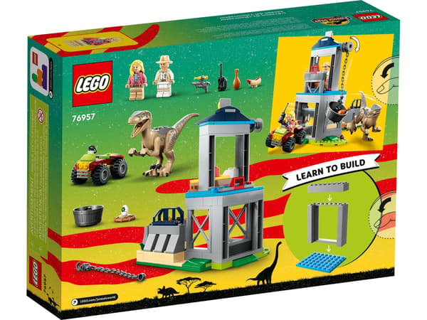 LEGO Jurassic World: Velociraptor Escape 76957