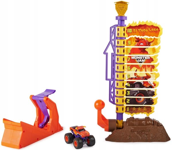 MONSTER JAM El Toro Loco Big Air Challenge Ramps SET by Spin Master 3+