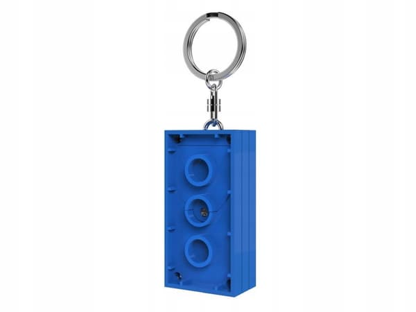 LEGO LED TORCH KEYRING – Blue Brick