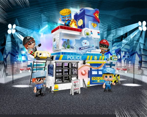EPEE PINYPON ACTION POLICE STATION FIGURINES 16059