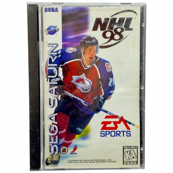 NHL 98 Sega Saturn ice hockey