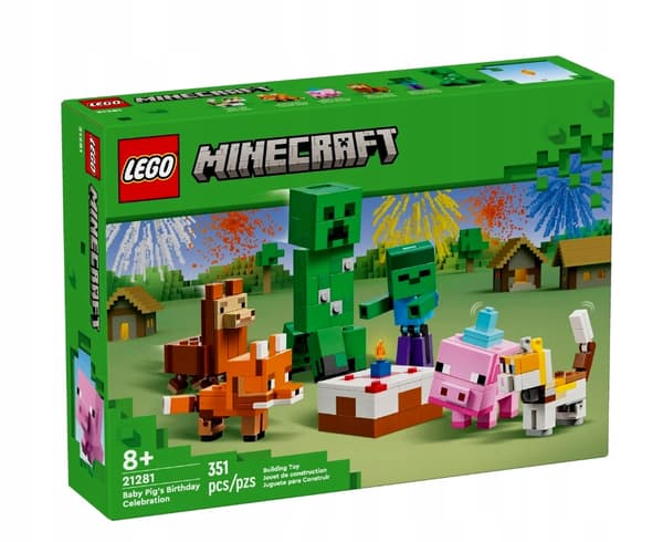 LEGO set 21281 Minecraft: Piglet’s Birthday 351