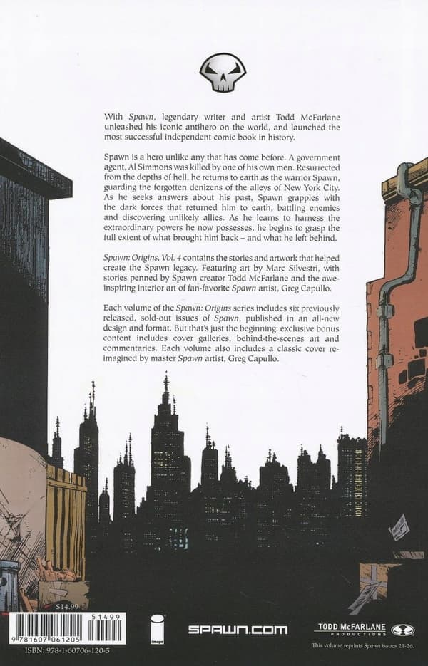 Spawn: Origins Volume 4 by Todd McFarlane