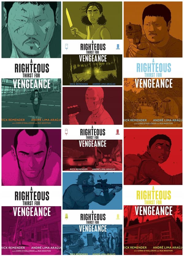 THE PERFECT COLLECTION: A Righteous Thirst For Vengeance 1–7, 2012, IMAGE COMICS, ANG