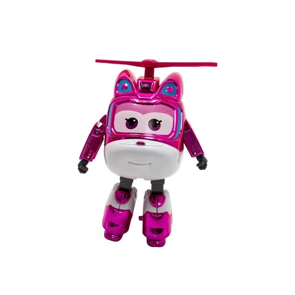 Super Wings Dizzy Transformable Figure, Plane and Robot, 13 cm