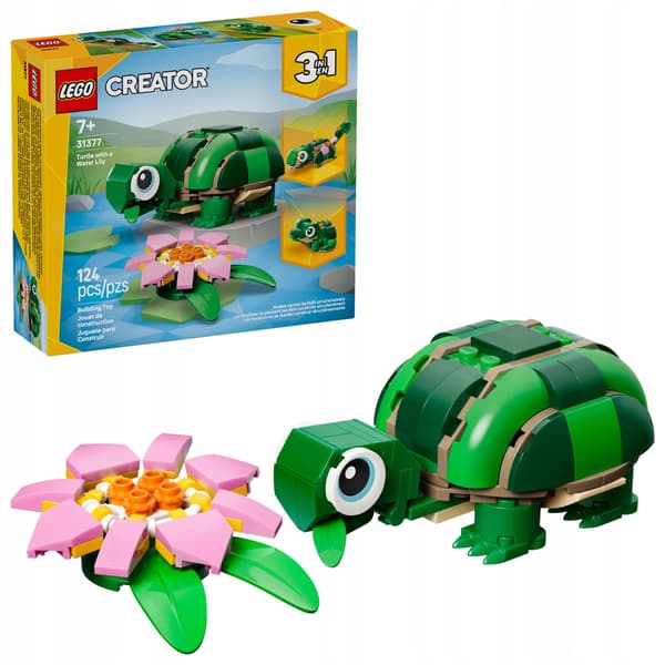 LEGO CREATOR SETS: TURTLE, FROG, SALAMANDER – VIP ANIMALS – FAST DELIVERY WITHIN 24 HOURS