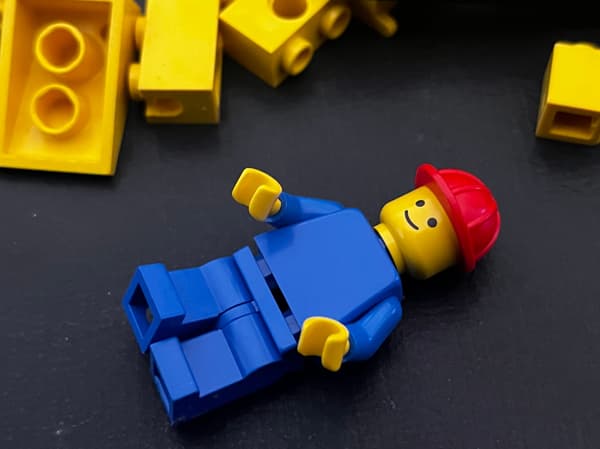 6658 LEGO Bulldozer