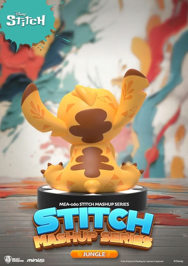 Beast Kingdom Mini Egg Attack Stitch figurine, 10 cm