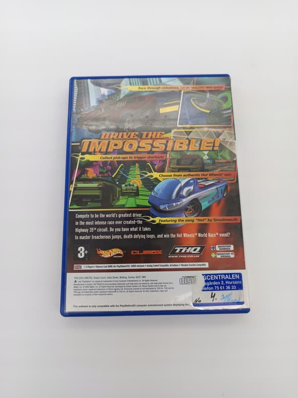 HOT WHEELS WORLD RACE PlayStation 2 (PS2) – boxed