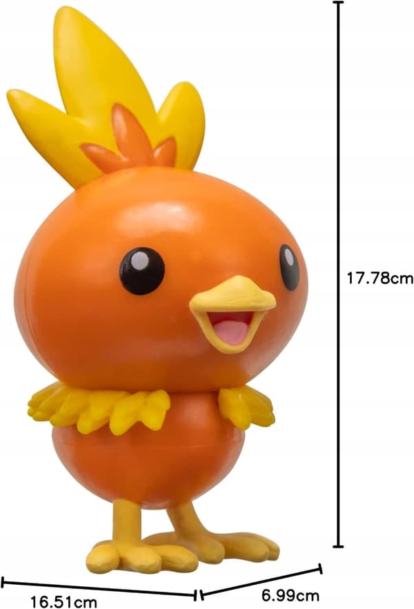 ACTION FIGURES: GRENINJA SET (11 CM) AND TORCHIC SET (5 CM) WITH ACCESSORIES