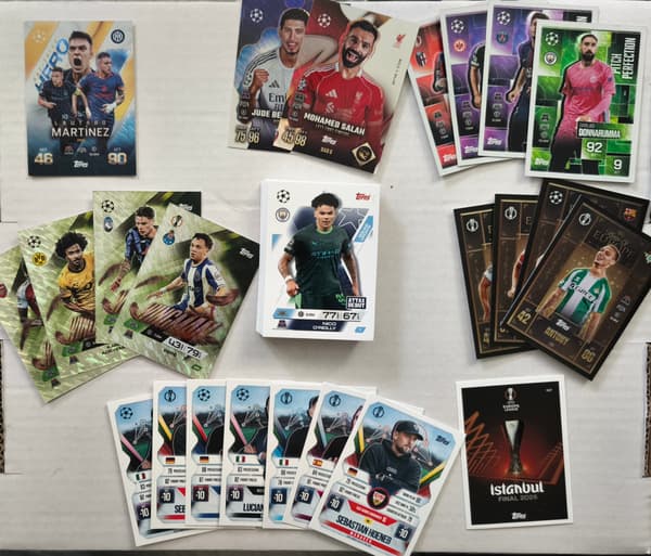 Topps Match Attax Extra 25/26, 50 cards – a great present