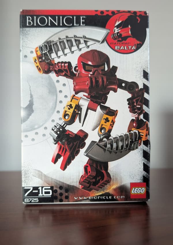 Lego 8725 Bionicle Balta – New