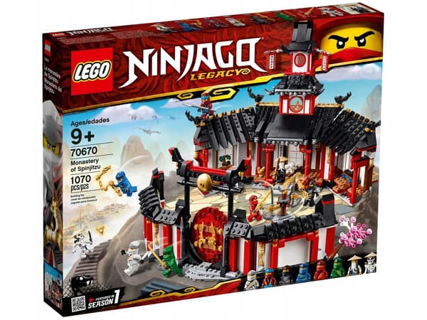 LEGO Ninjago – 70670 Spinjitzu Monastery – New