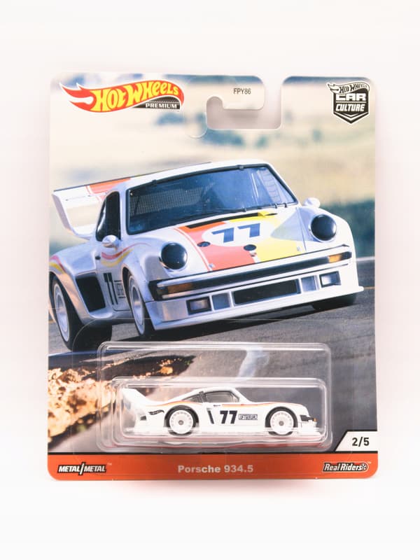 HOT WHEELS Premium Porsche 934.5 White