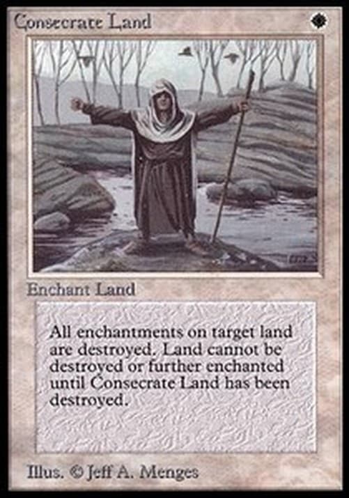 Magic: The Gathering Consecrate Land