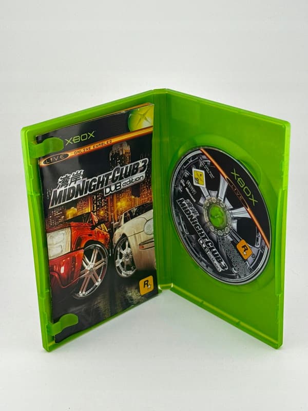 MIDNIGHT CLUB 3 DUB EDITION 3XA Xbox boxed version