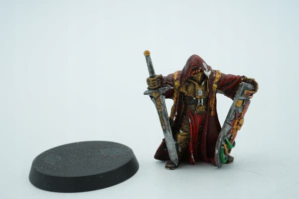 Warhammer 40K Witch Hunters Crusader metal figurine