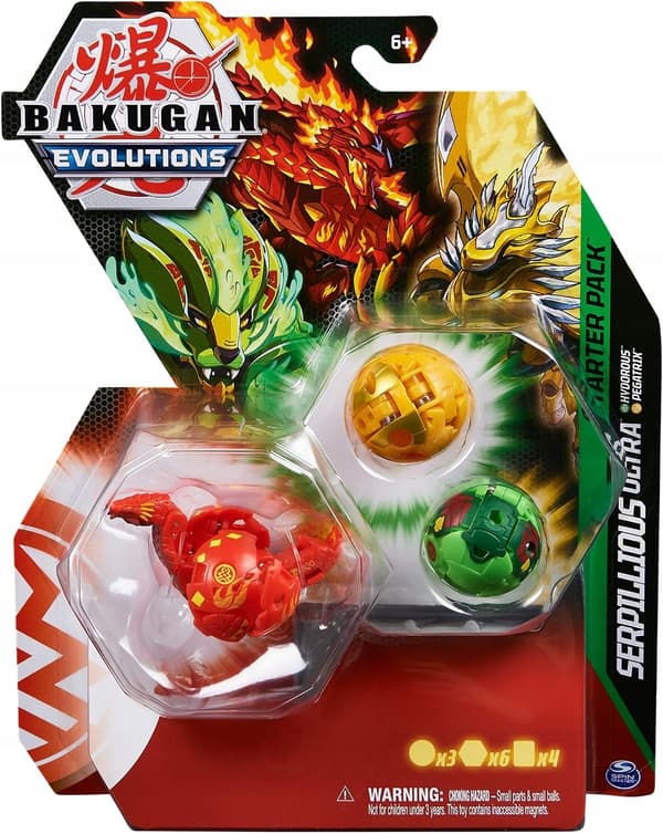 Evolutions Bakugan Ultra 2 Basic Starter Set
