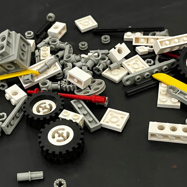 8620 LEGO Snowmobile