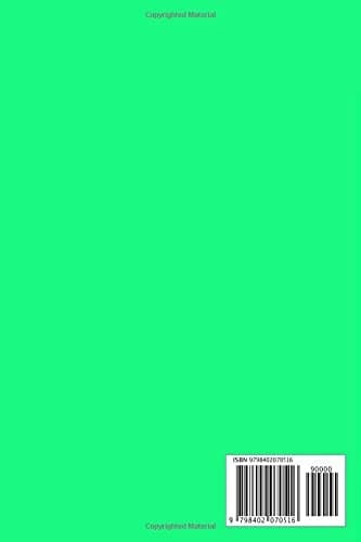 Crypto Hasbulla notebook, Rick edition #57: Green, 6*9 lined, 120 pages
