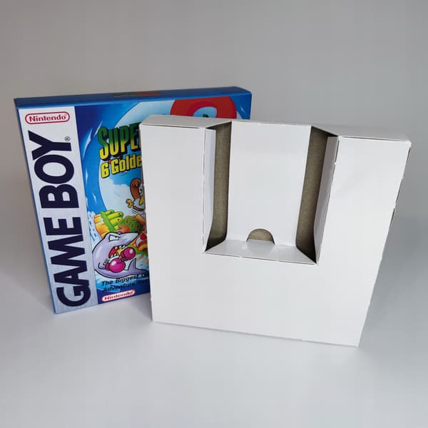 Super Mario Land 2 Game Boy Box + Insert
