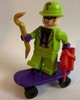 Lego 76137 @@ RIDDLER + BOARD @@ figure from the set!