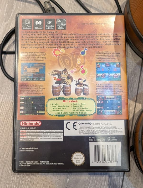 Donkey Kong PAL + bongos set