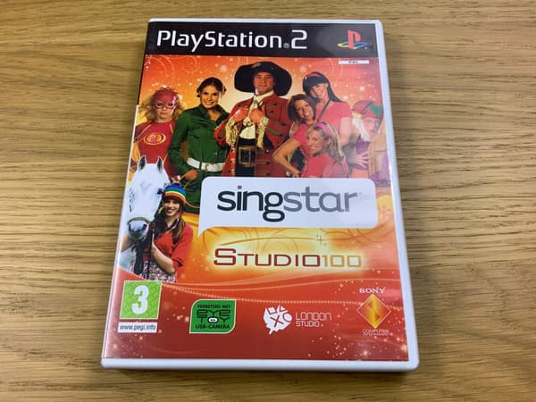 SINGSTAR STUDIO 100 ‘Ideal’ disc – PS2 bundle