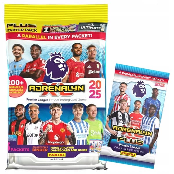 PANINI PREMIER LEAGUE 2025 XL PLUS STARTER PACK – STARTER SET OF PACKETS