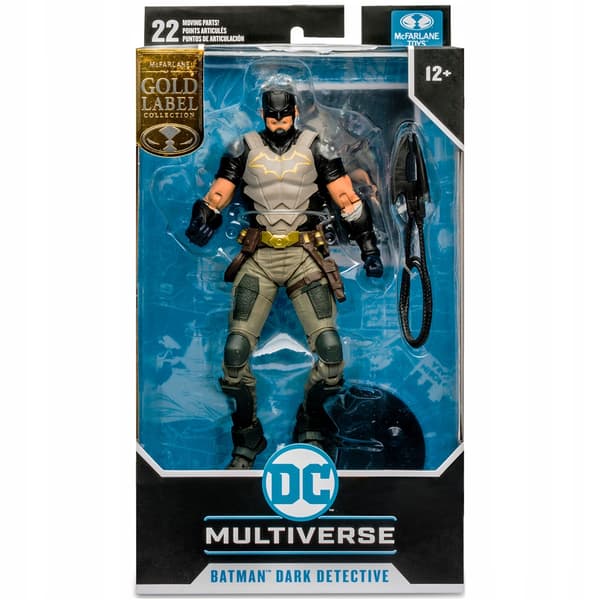 Batman (Dark Detective; Gold Label) action figure from the DC Multiverse range