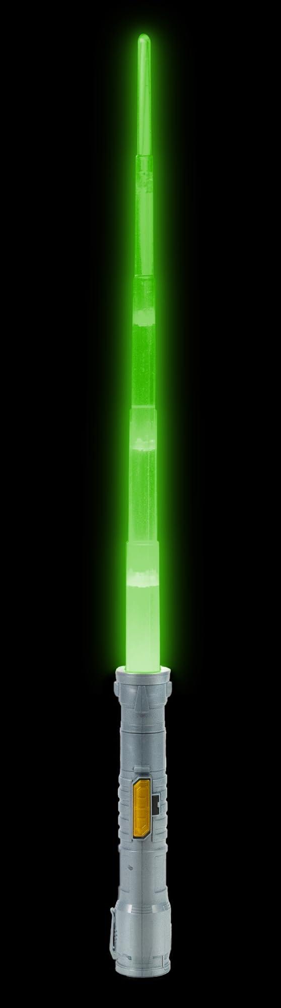 Power Saber: Green | Auto-Extending 30 LED Energy Blade | With Motion Base