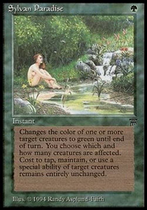 Magic: The Gathering Sylvan Paradise