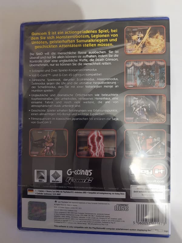 Gun Com 2 PS2 game – NEW