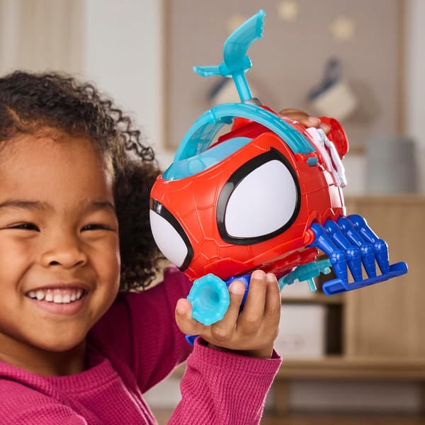 SPIDEY SPIDER-TEAM HELICOPTER FIGURINE 7.6 CM MARVEL
