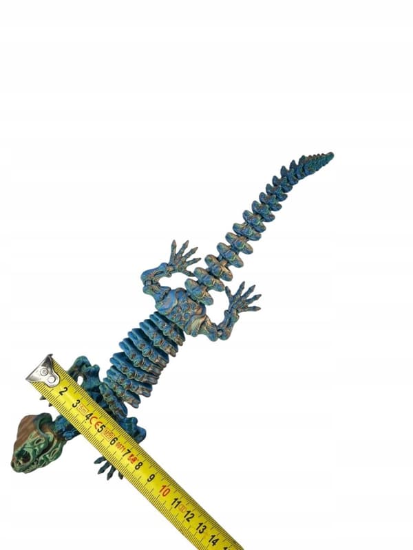 Artistic 3D Figurine – Dragon Skeleton