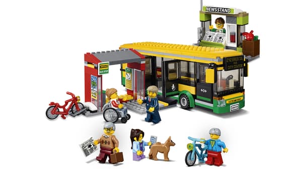 LEGO City 60154 Town Bus Stop