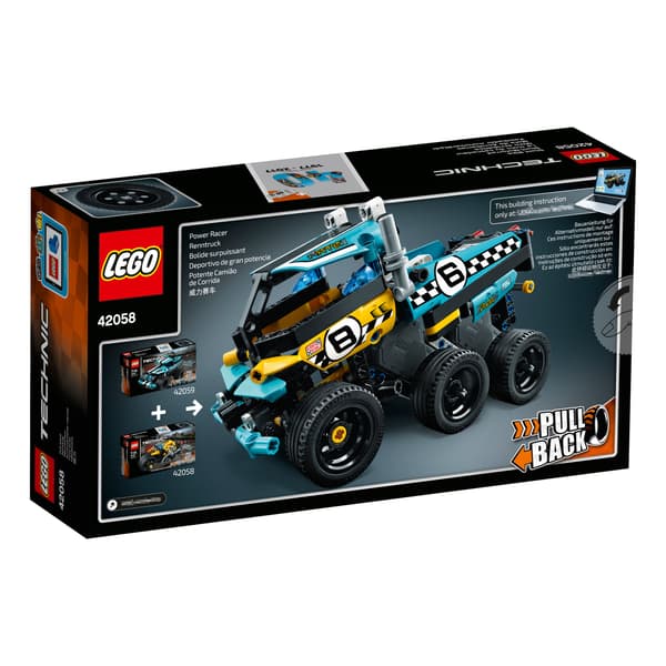 LEGO 42058 Technic – Stunt Motorcycle – Pull-back – Ramp