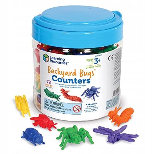 Learning Resources Backyard Bugs (Set of 72)