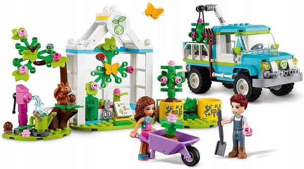 LEGO Friends 41707 Tree-Planting Van - OUTLET, box condition 9/10