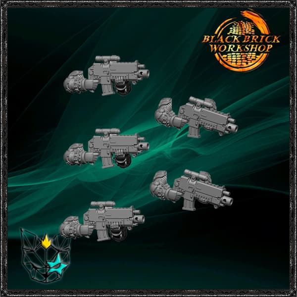 Marta PunkGirl Miniature Set – 32 mm Tabletop/DnD/GURPS
