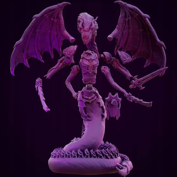 Dark Princess Demon | 3D print