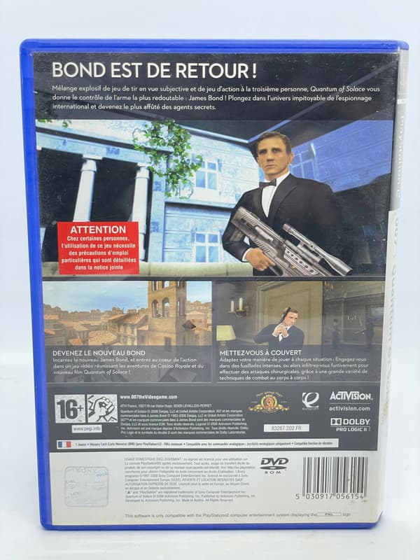 007 Quantum of Solace PS2