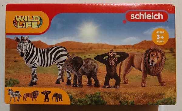 SCHLEICH 42387 – WILD ANIMALS
