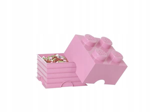 LEGO Storage Brick 4 container, pink
