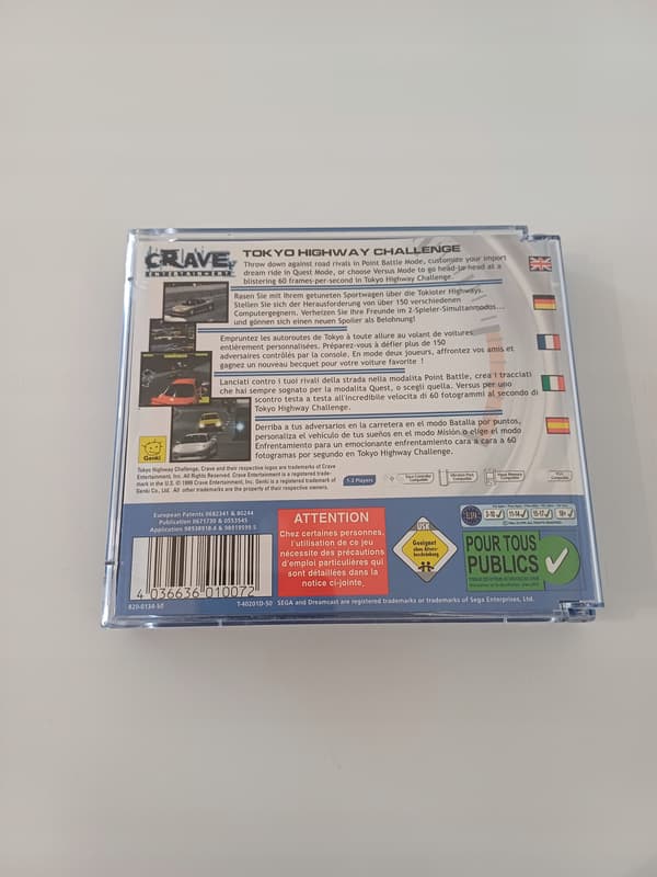 TOKYO HIGHWAY CHALLENGE – Sega Dreamcast (boxed)