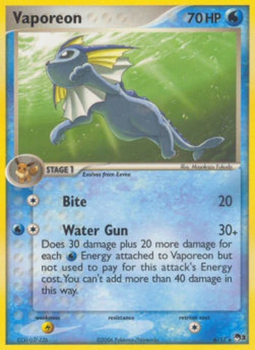 Pokemon TCG Vaporeon