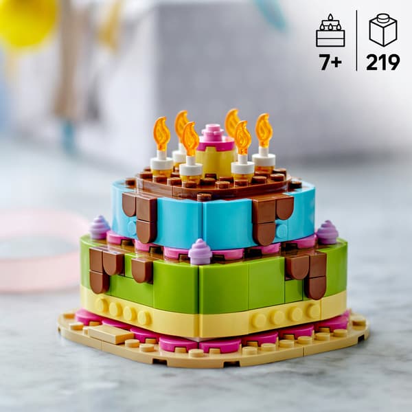 LEGO Iconic Birthday Cake 40815
