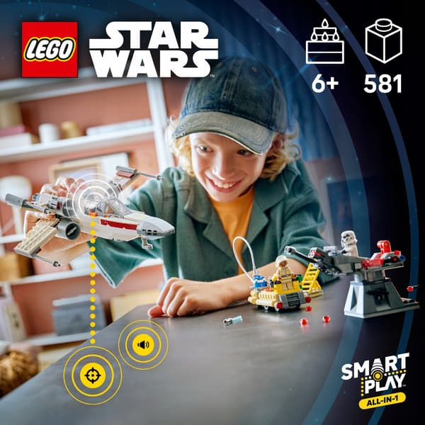 LEGO Star Wars SMART Play Luke’s Red Five X-Wing 75423